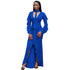 Occassional Long Ruffle Gown With Irregular Hem #Maxi Dress #Blue #Ruffle